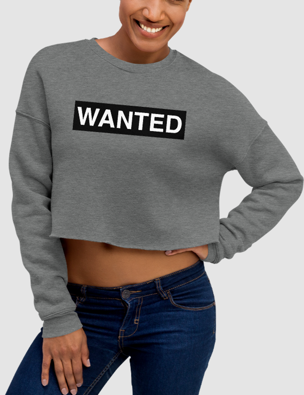 Wanted | Crop Sweatshirt OniTakai