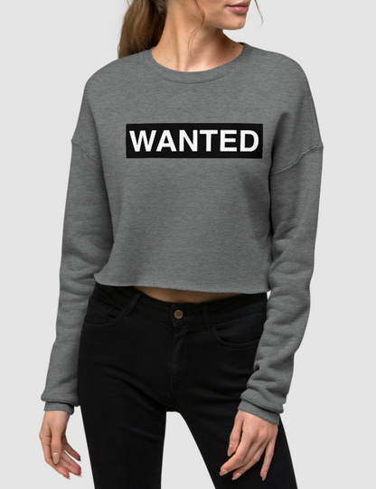 Wanted | Crop Sweatshirt OniTakai