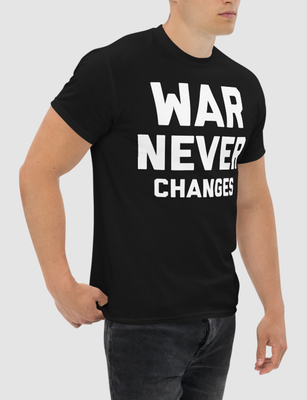 War Never Changes Men's Classic T-Shirt OniTakai