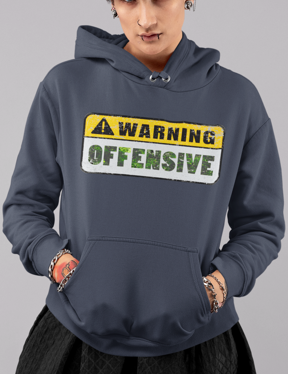 Warning: Offensive | Premium Hoodie OniTakai