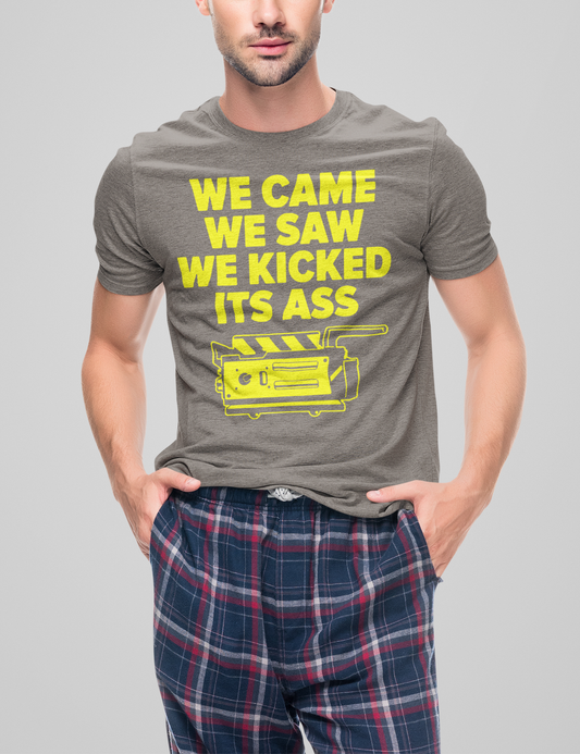 We Came We Saw We Kicked Its Ass Men's Tri-Blend T-Shirt OniTakai
