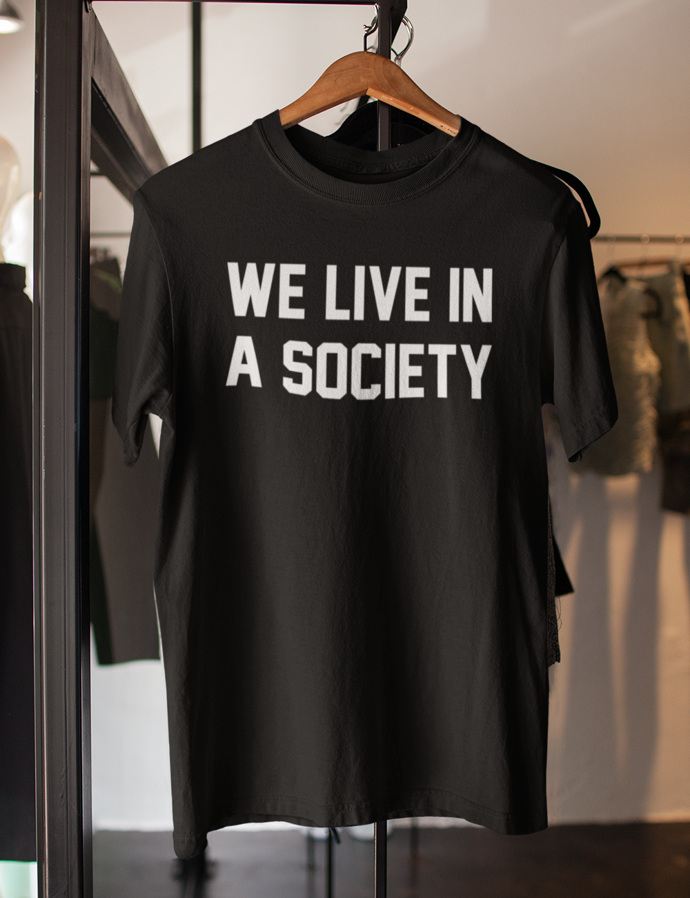 We Live In A Society Men's Classic T-Shirt OniTakai