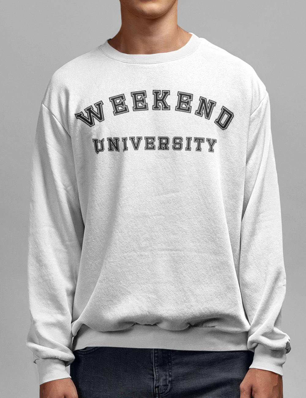 Weekend University Crewneck Sweatshirt OniTakai