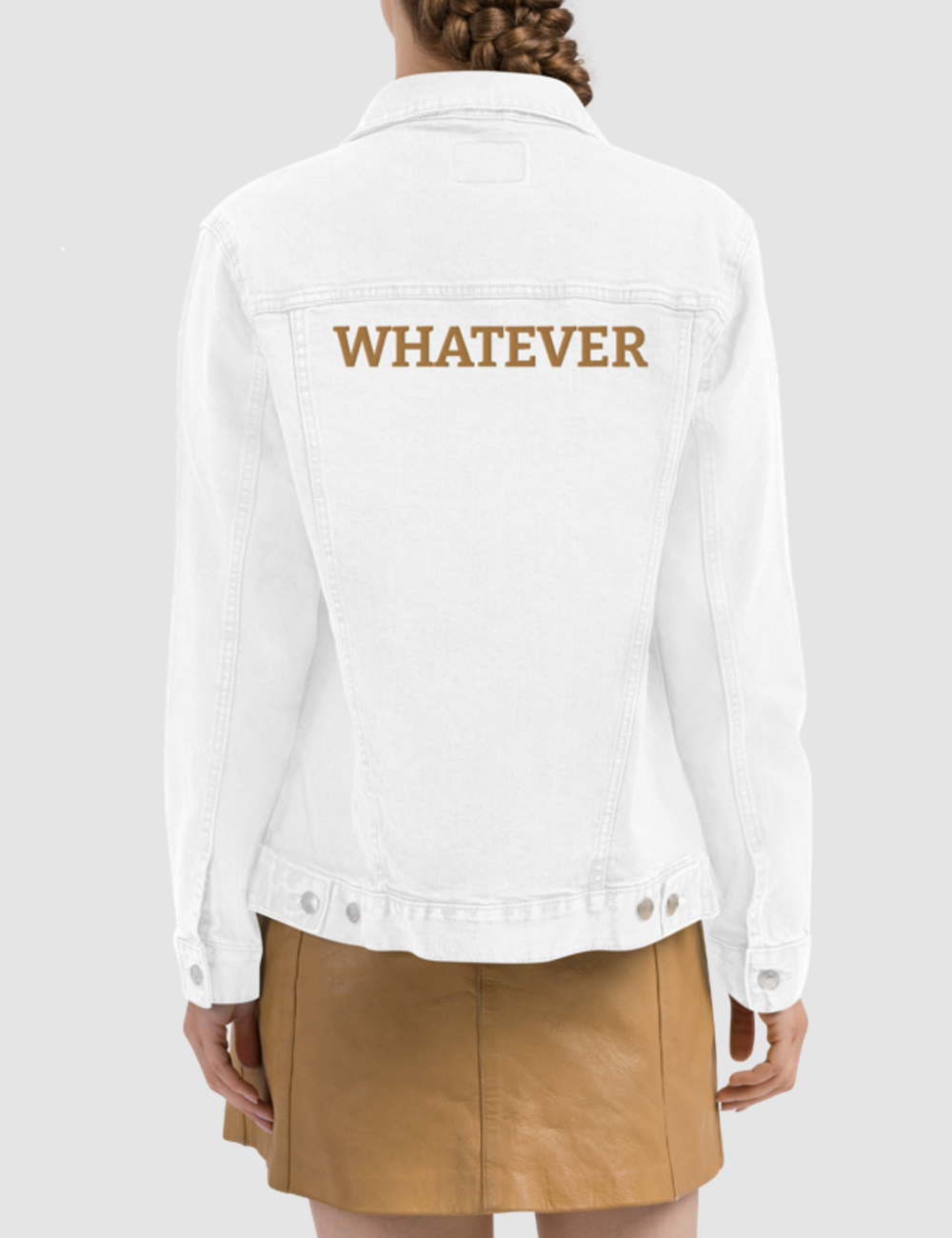 Whatever | Women's Denim Jacket OniTakai