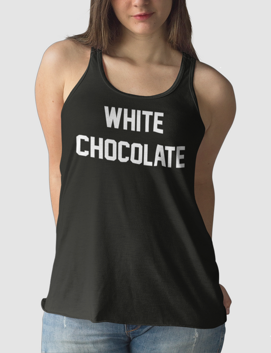 White Chocolate | Women's Cut Racerback Tank Top OniTakai