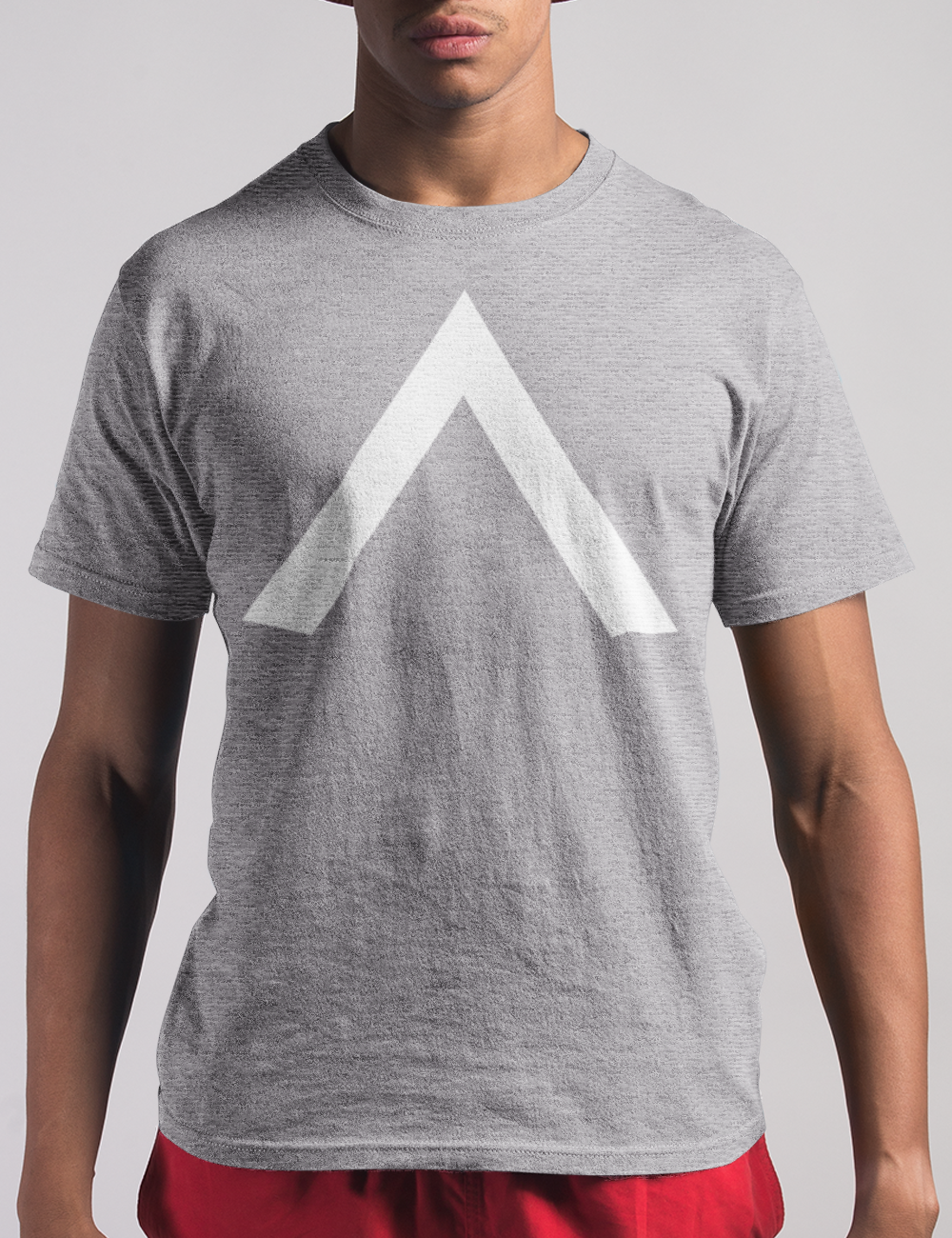 White Spartan Symbol | Men's Classic T-Shirt OniTakai