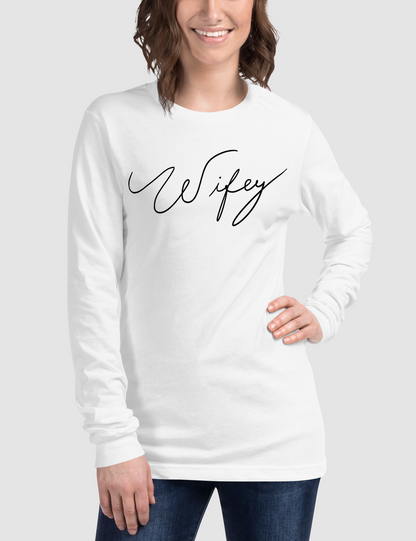 Wifey | Women's Long Sleeve Shirt OniTakai