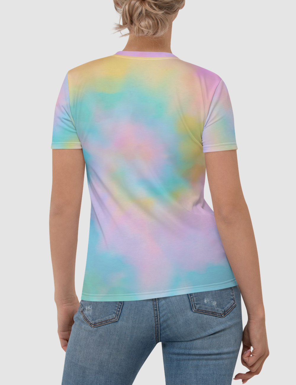 Wild Rainbow Easter Egg Tie Dye Women's T-Shirt OniTakai