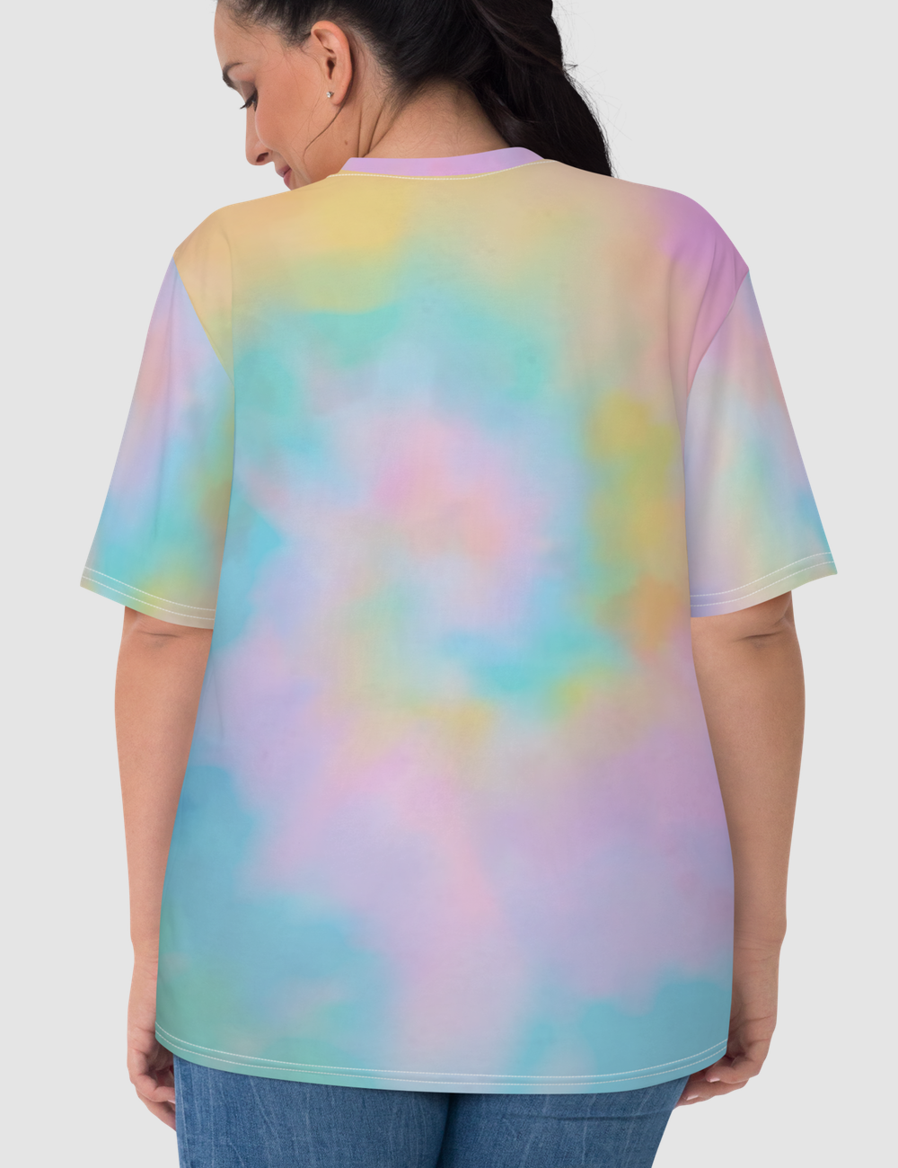 Wild Rainbow Easter Egg Tie Dye Women's T-Shirt OniTakai