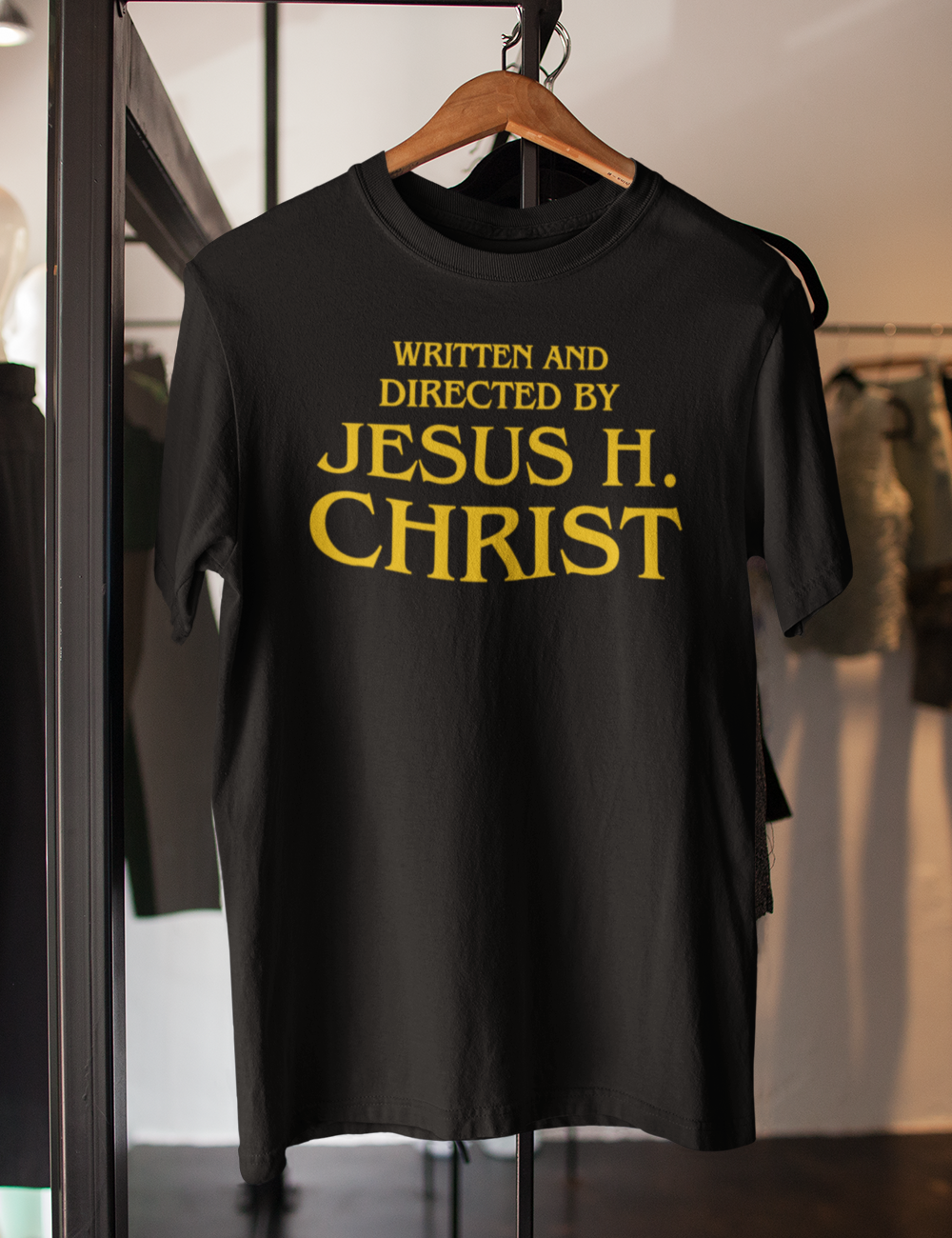 Written And Directed By Jesus H. Christ | T-Shirt OniTakai