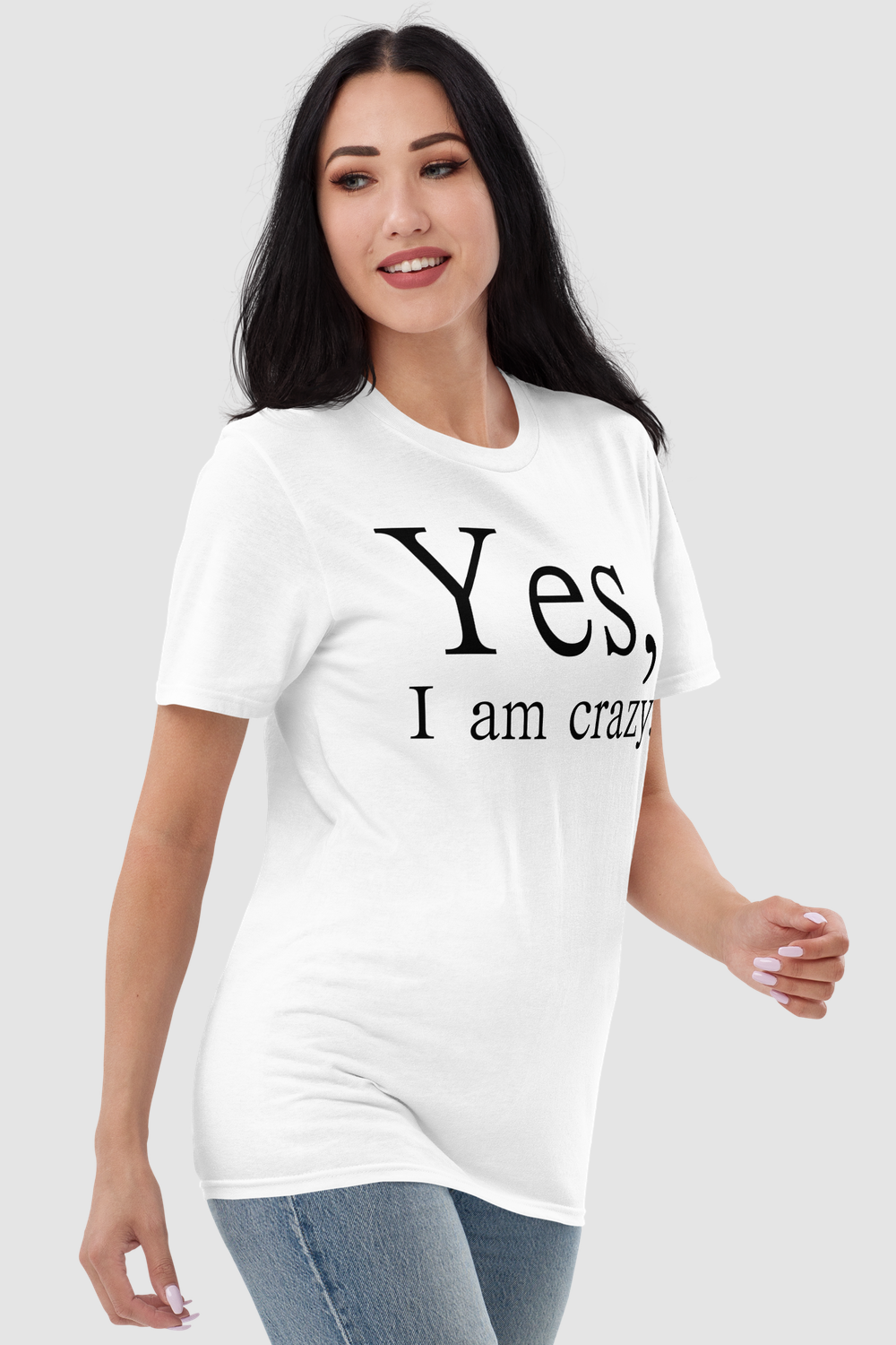 Yes I Am Crazy Women's Relaxed T-Shirt OniTakai