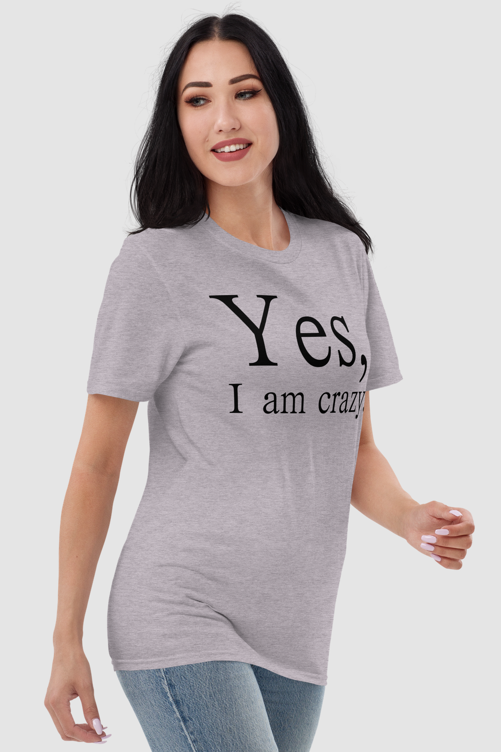 Yes I Am Crazy Women's Relaxed T-Shirt OniTakai