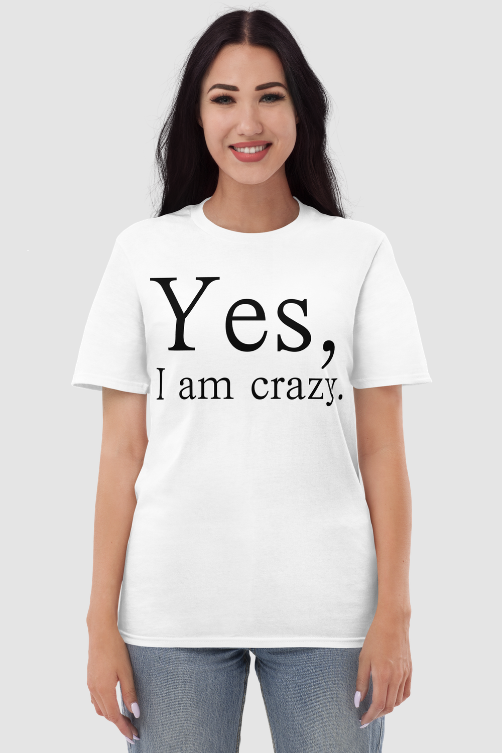 Yes I Am Crazy Women's Relaxed T-Shirt OniTakai