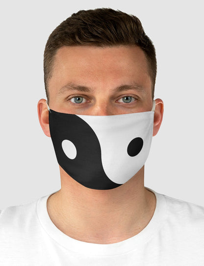 Yin Yang (Oversized) | Two-Layer Polyester Fabric Face Mask OniTakai
