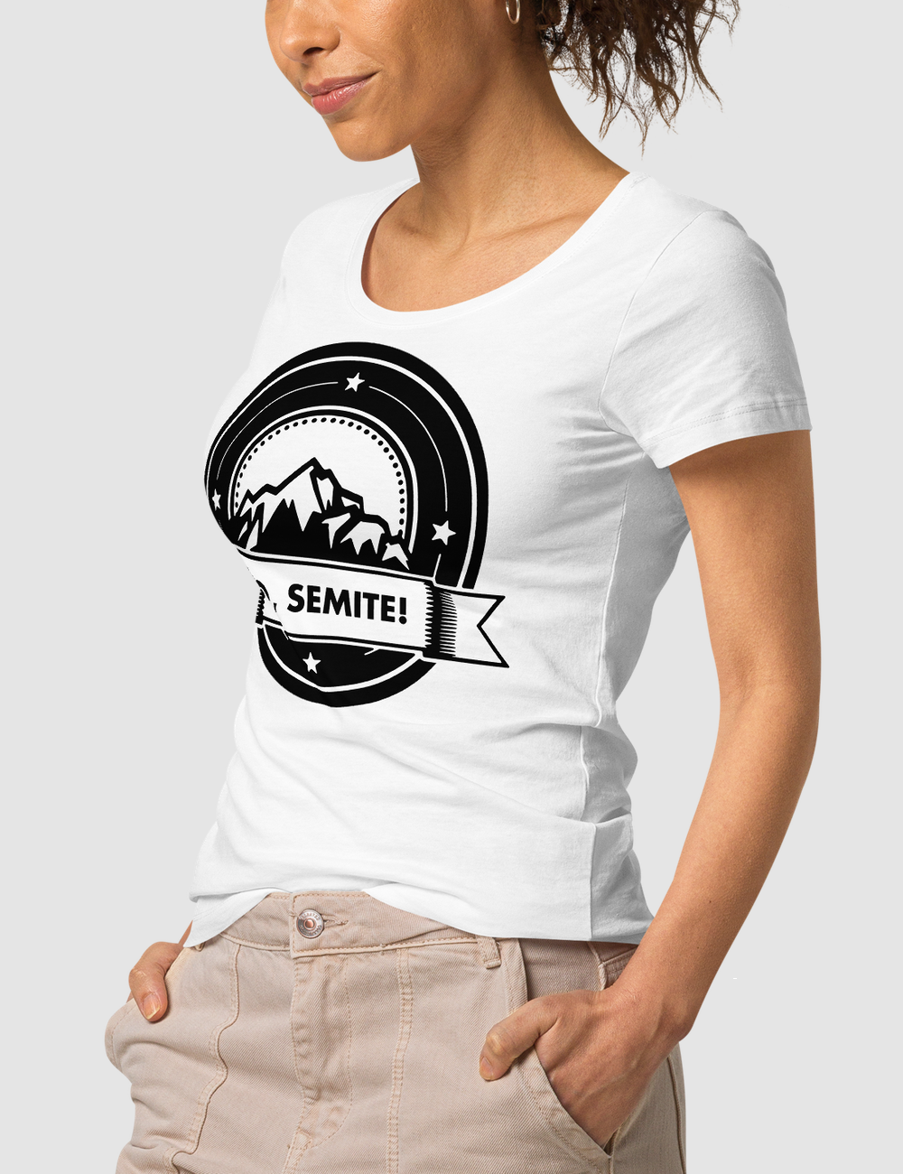 Yo Semite | Women's Organic Round Neck T-Shirt OniTakai