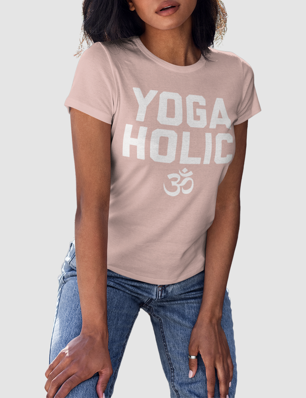 Yogaholic | Women's Fitted T-Shirt OniTakai