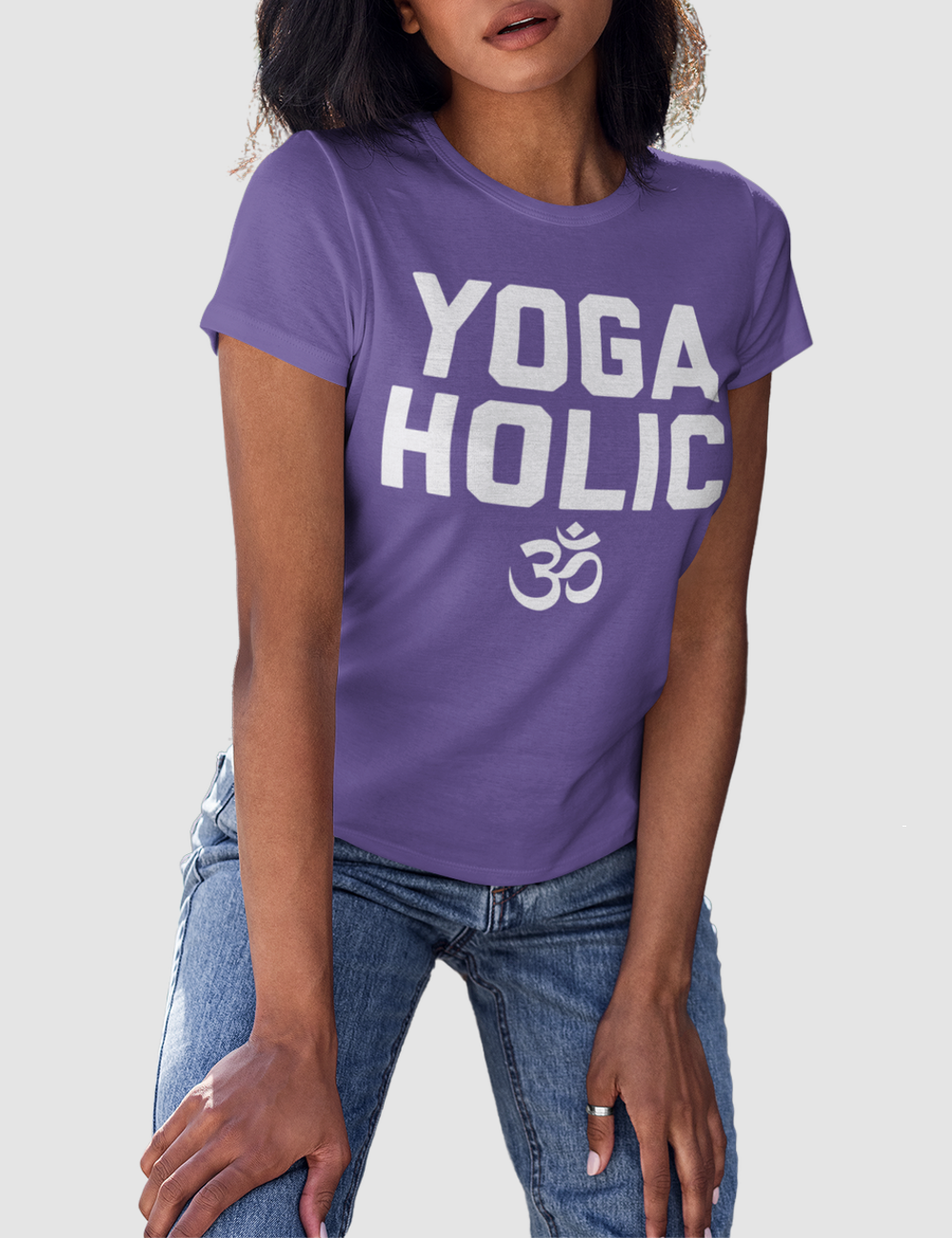 Yogaholic | Women's Fitted T-Shirt OniTakai