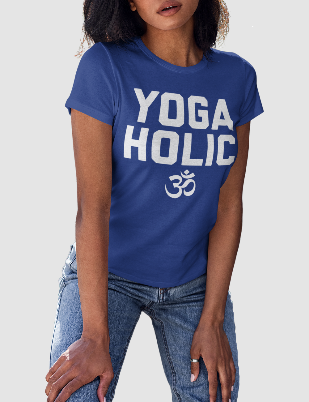 Yogaholic | Women's Fitted T-Shirt OniTakai