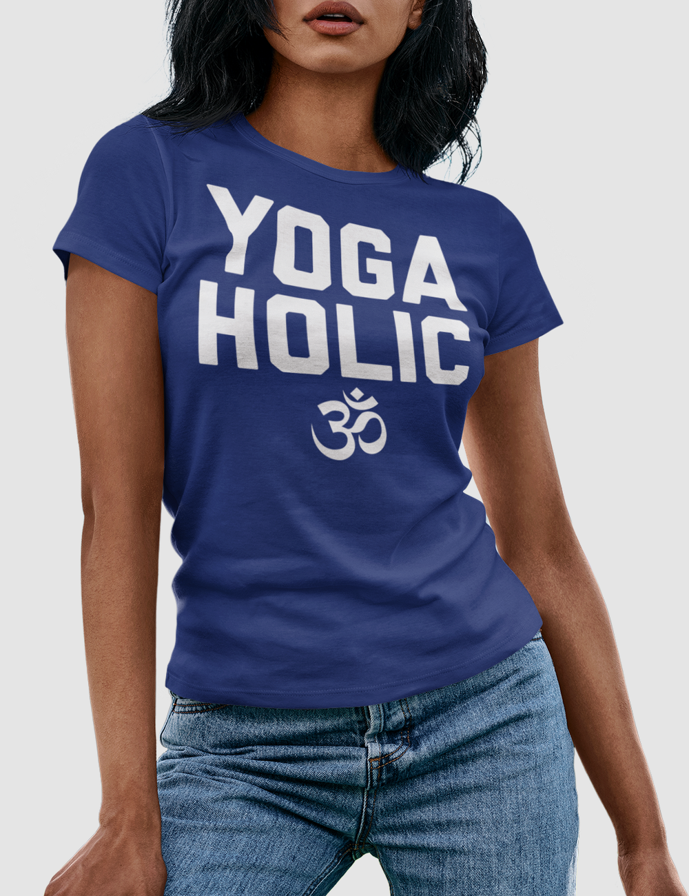 Yogaholic | Women's Fitted T-Shirt OniTakai