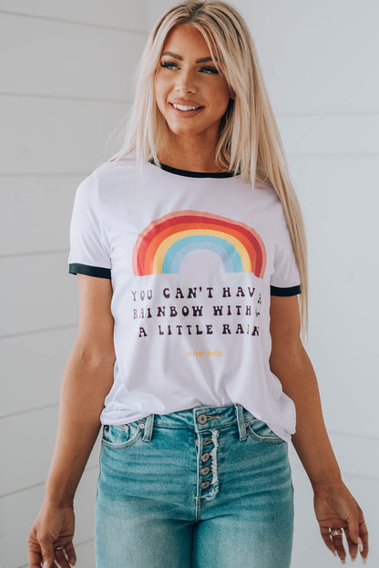 You Can't Have A Rainbow Without A Little Rain Graphic T-Shirt OniTakai