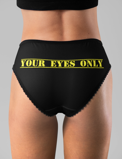 Your Eyes Only | Women's Intimate Briefs OniTakai