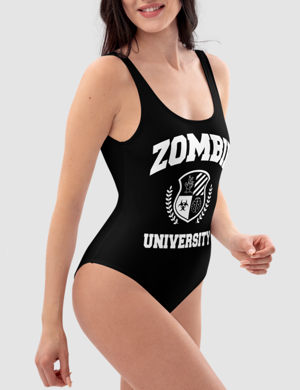 Zombie University Women's One-Piece Swimsuit OniTakai