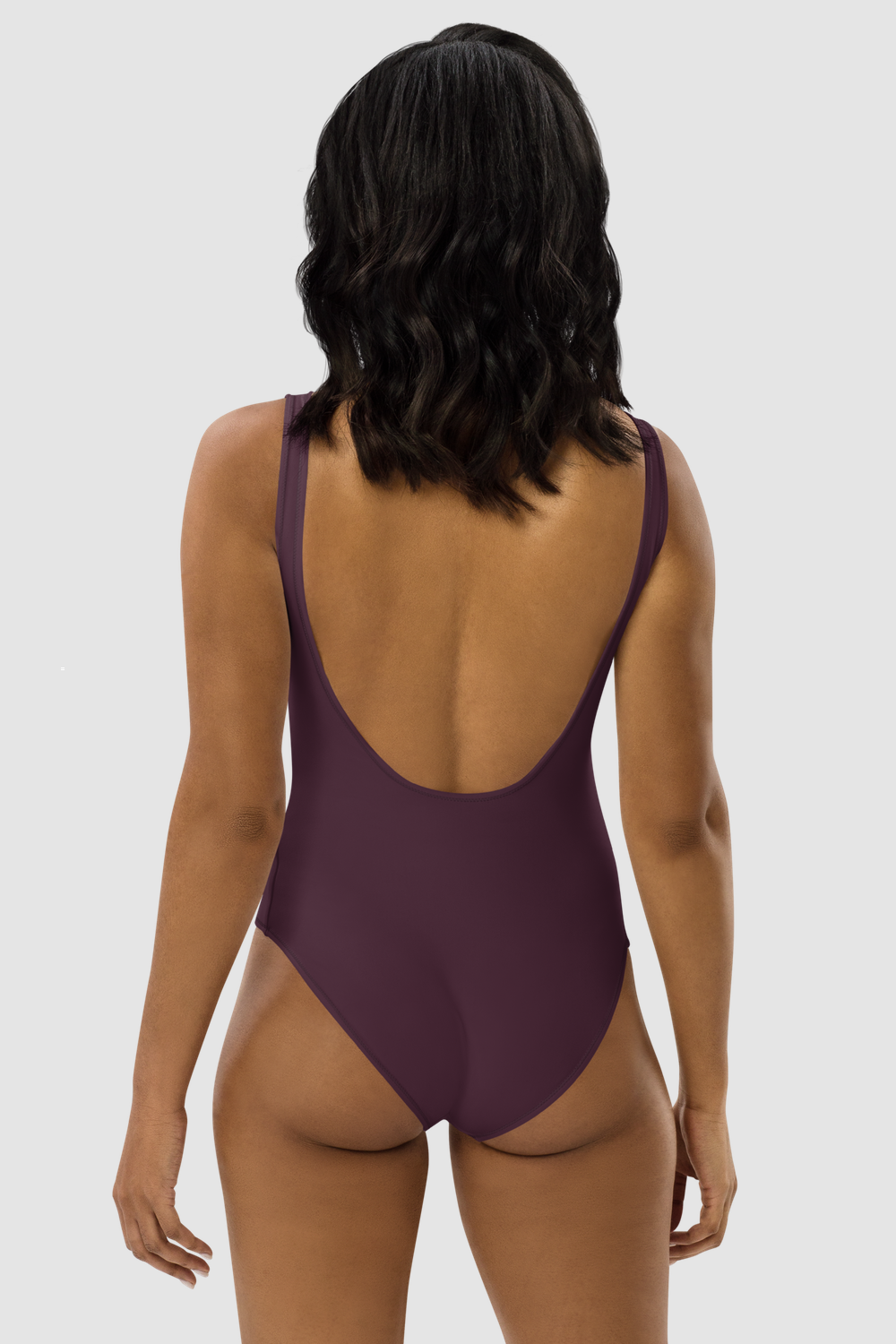 Aubergine Women's One-Piece Swimsuit