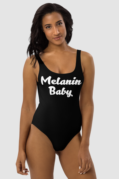 Melanin Baby Women's One-Piece Swimsuit