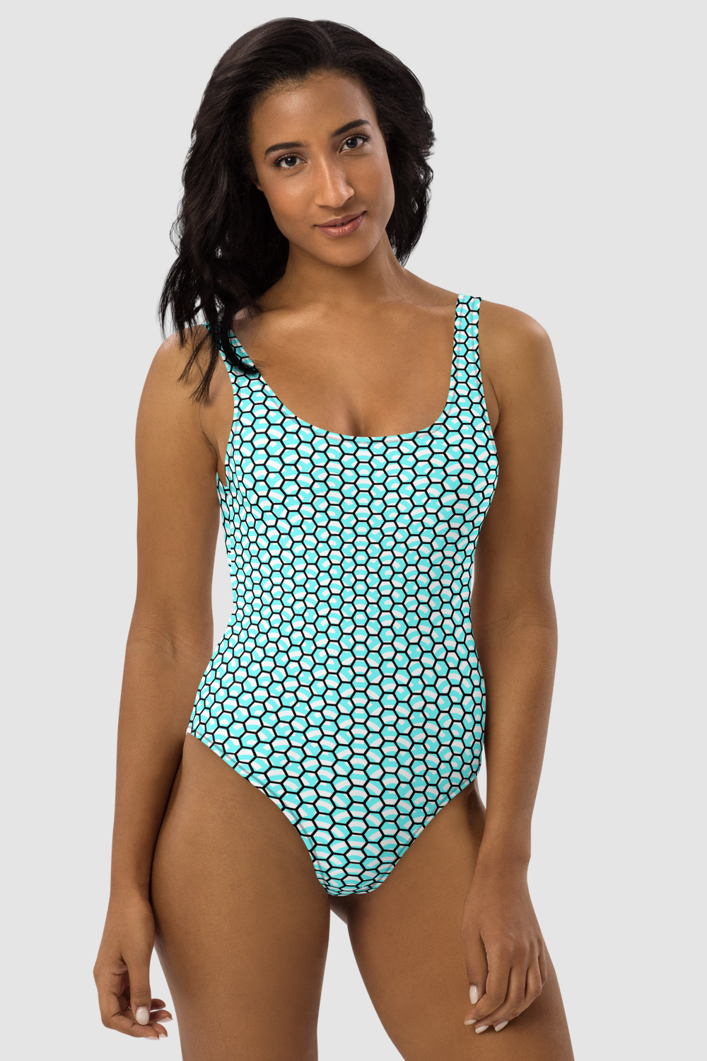 Pyandonean Coastal Mermaid Women's One-Piece Swimsuit