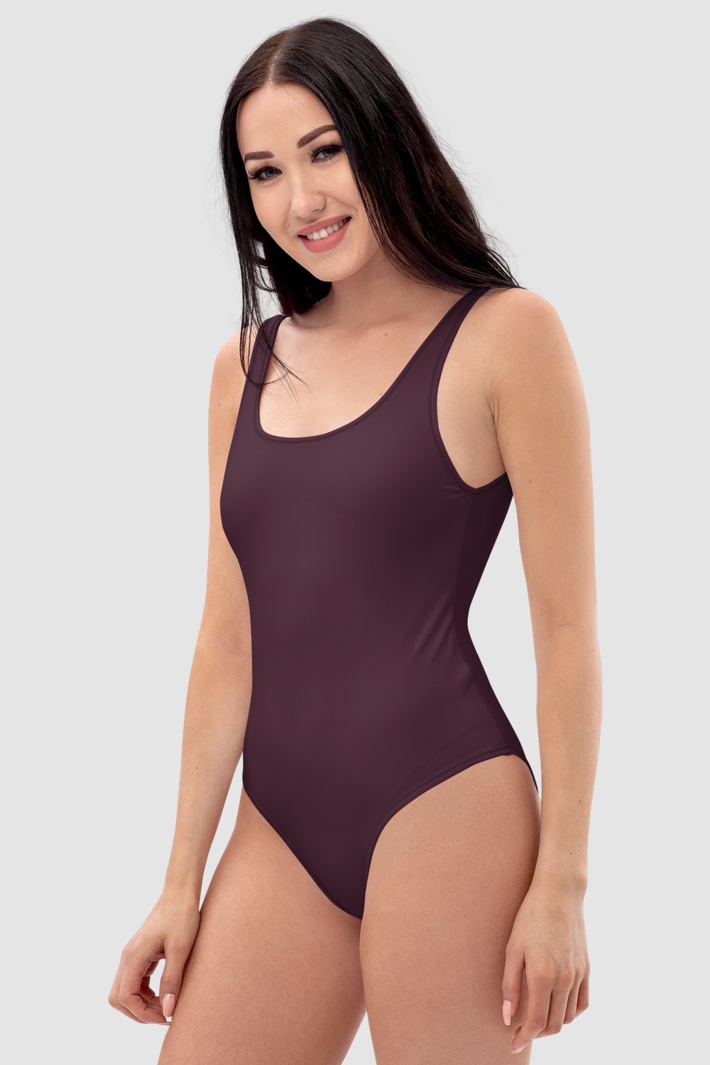 Aubergine Women's One-Piece Swimsuit