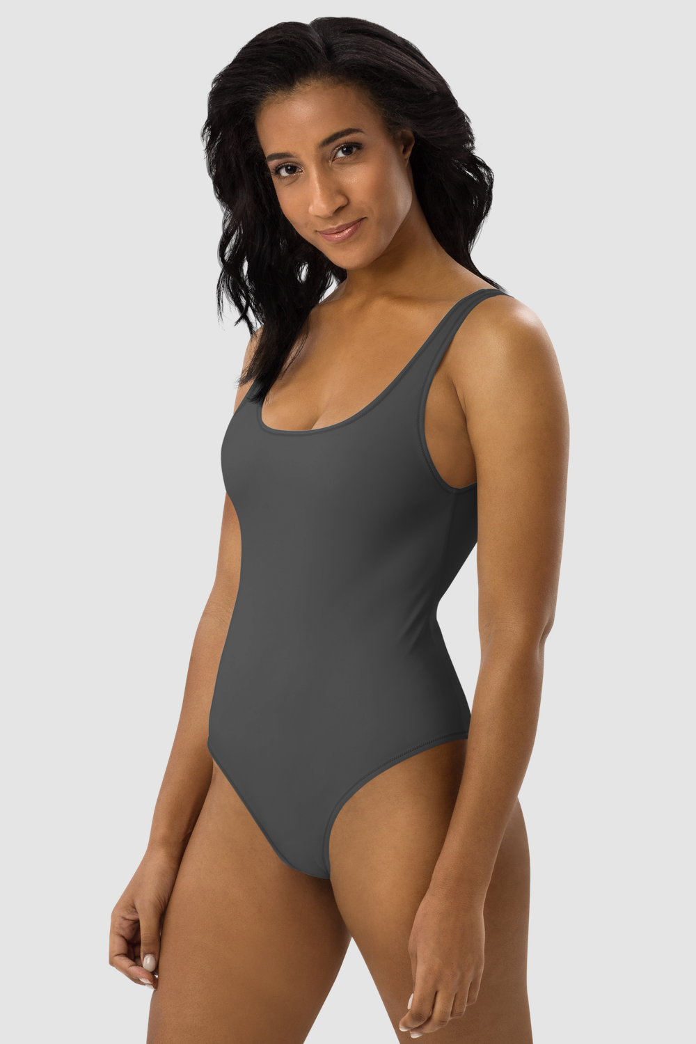 Storm Gray Women's One-Piece Swimsuit