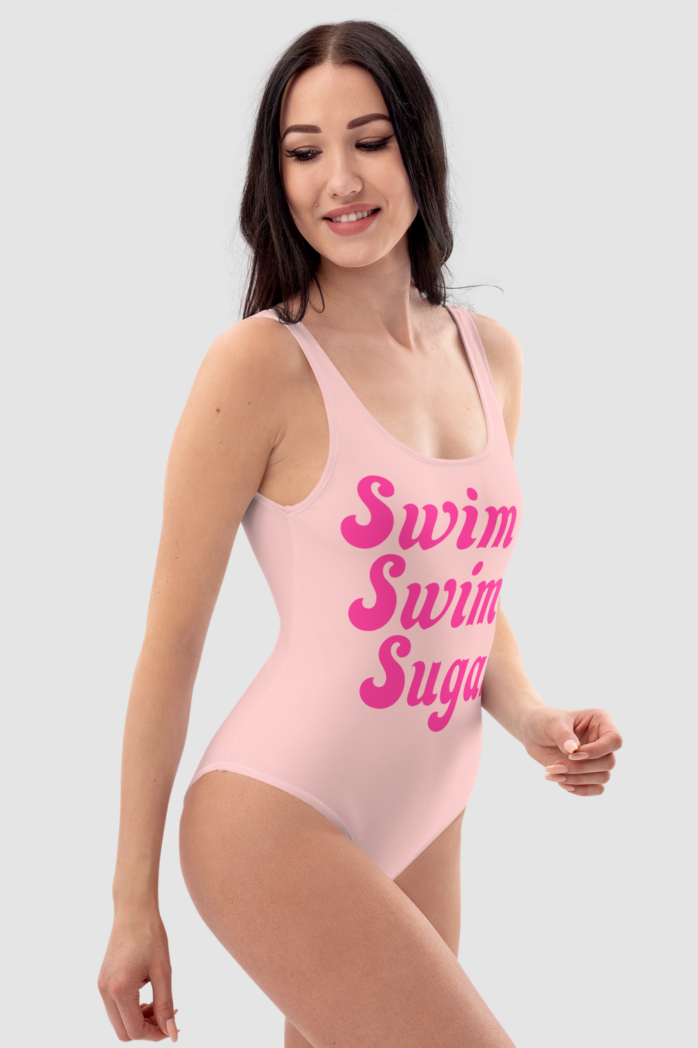 Swim Swim Sugar Cosmo Pink Women's One-Piece Swimsuit