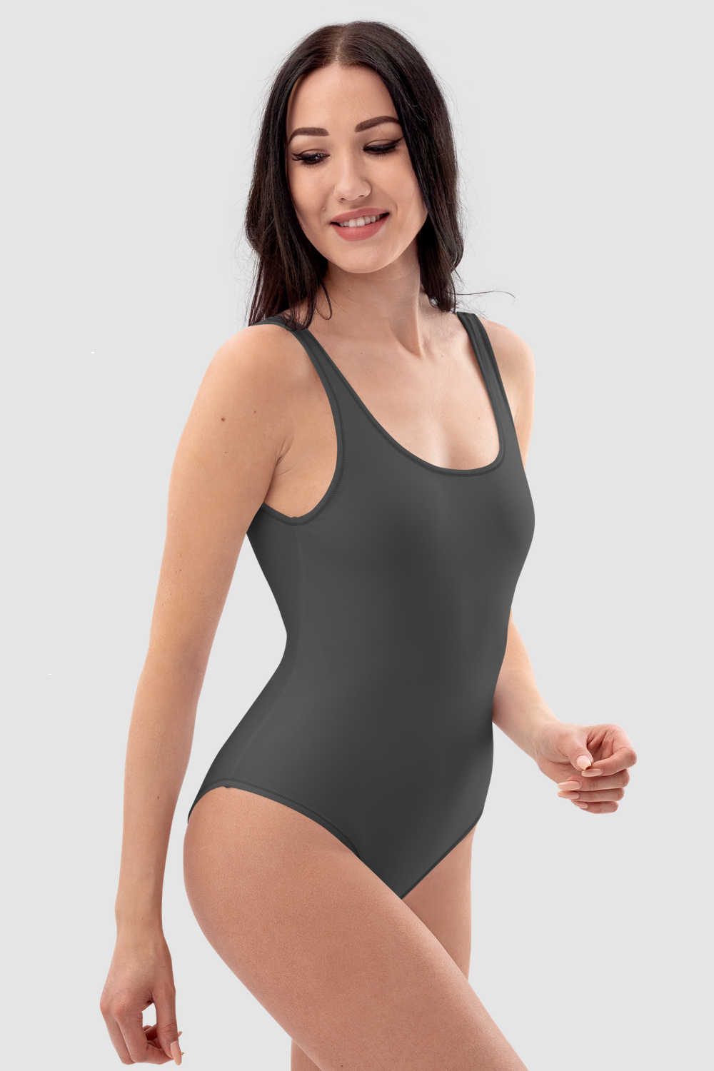 Storm Gray Women's One-Piece Swimsuit