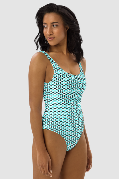 Pyandonean Coastal Mermaid Women's One-Piece Swimsuit