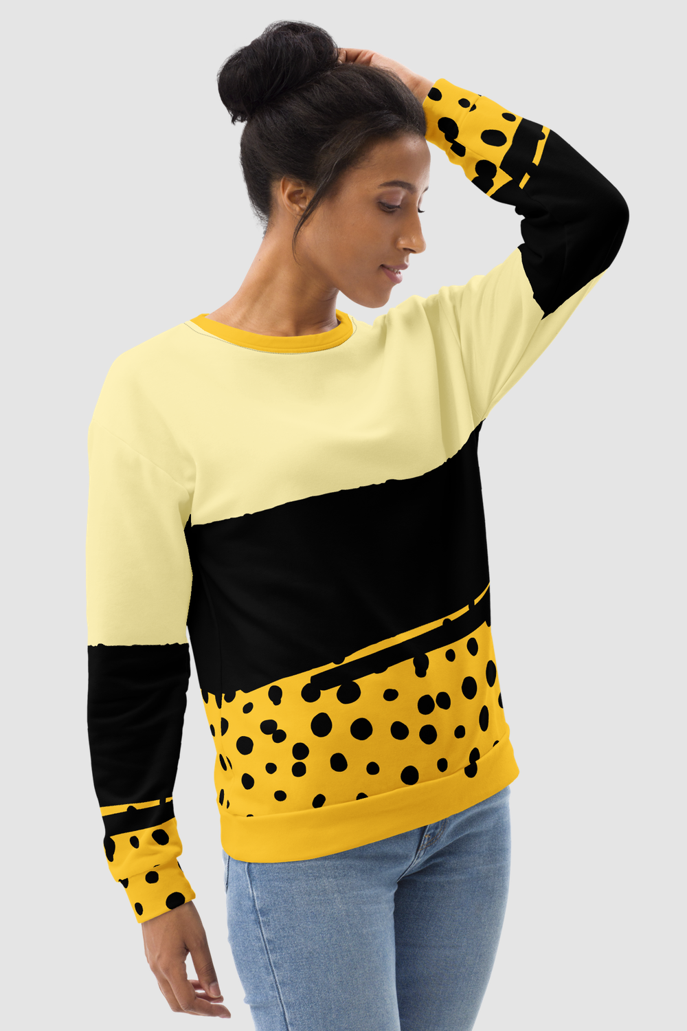 Lady Peanut Multi-Colored Women's Premium Sweatshirt