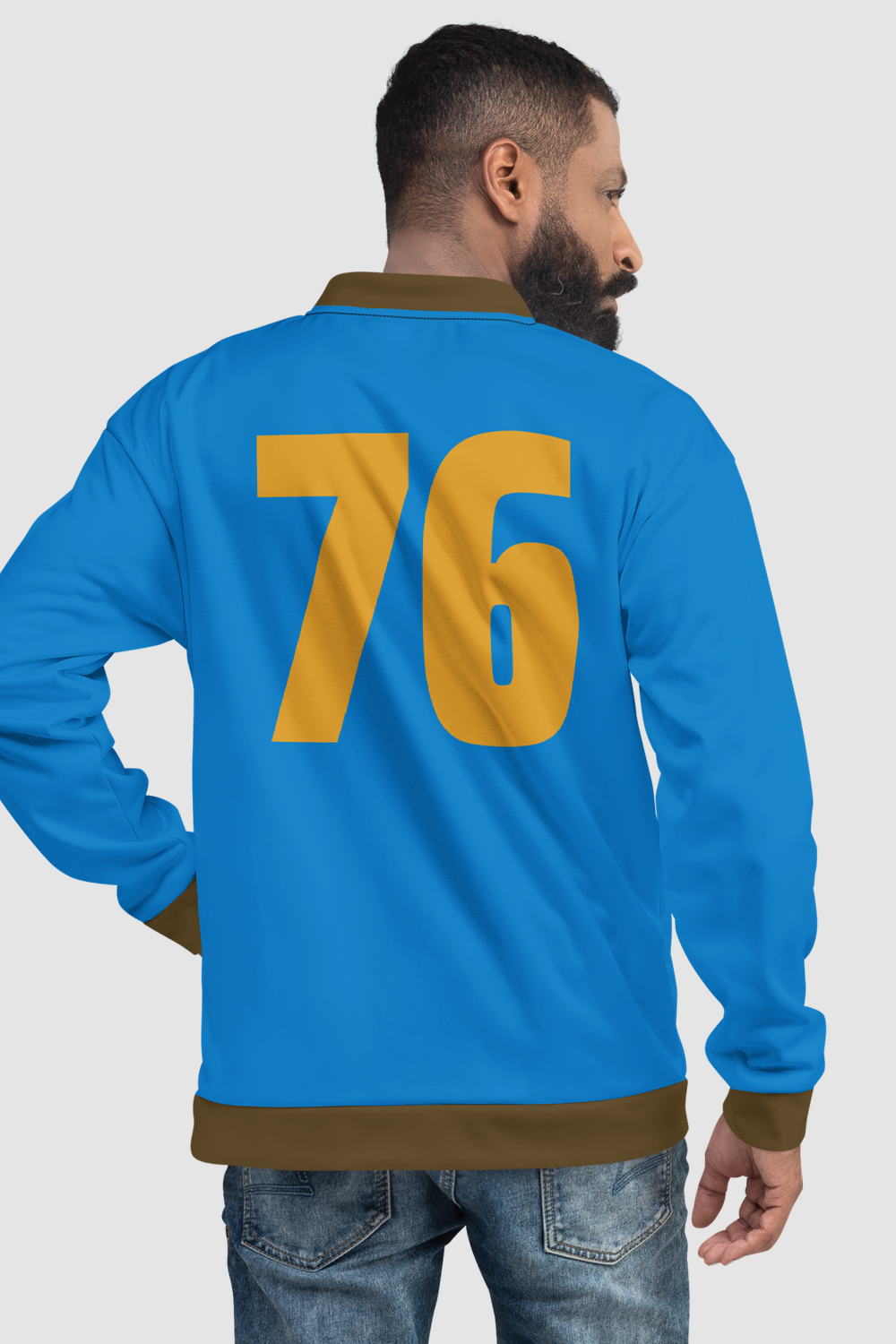 Vault 76 Men's Lightweight Bomber Jacket