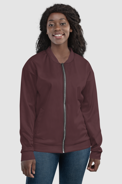 Cabernet Sauvignon Women's Lightweight Bomber Jacket