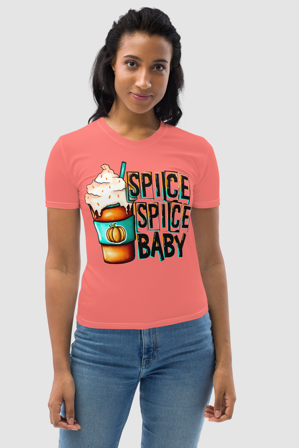 Spice Spice Baby Bubblegum Pink Women's Sublimated T-Shirt