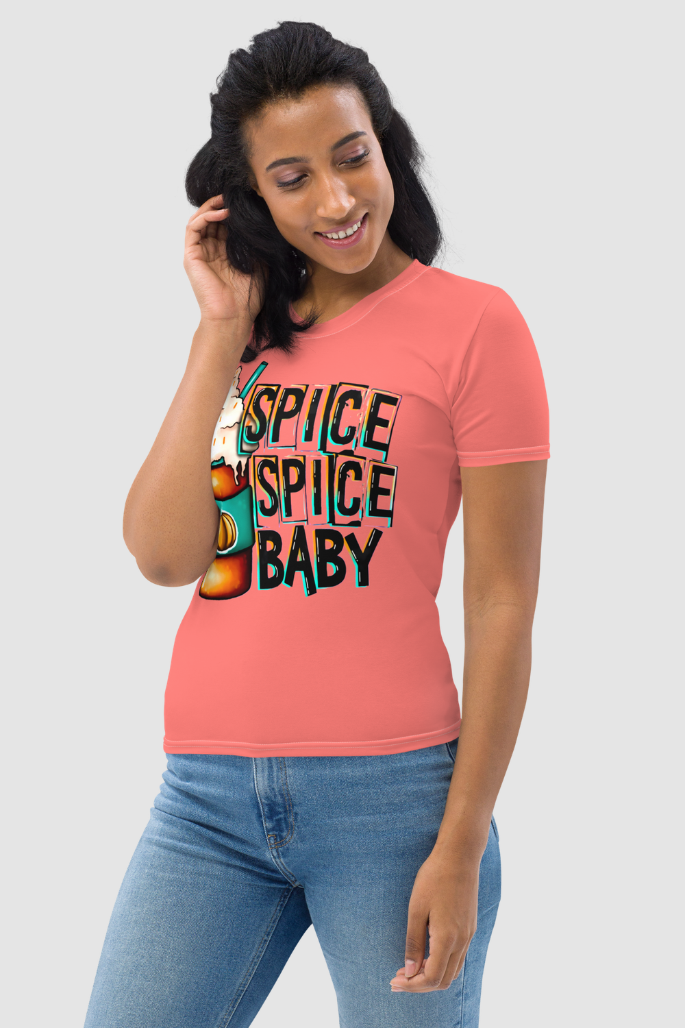 Spice Spice Baby Bubblegum Pink Women's Sublimated T-Shirt