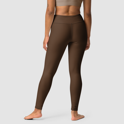 Colovian Deep Brown Ale Brew Women's High Waist Yoga Leggings