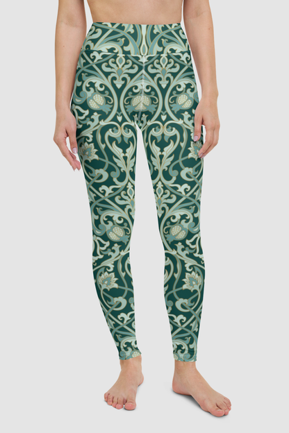 Ancient Wood Elf Women's High Waist Yoga Leggings