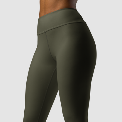 Forest Gray Women's High Waist Yoga Leggings