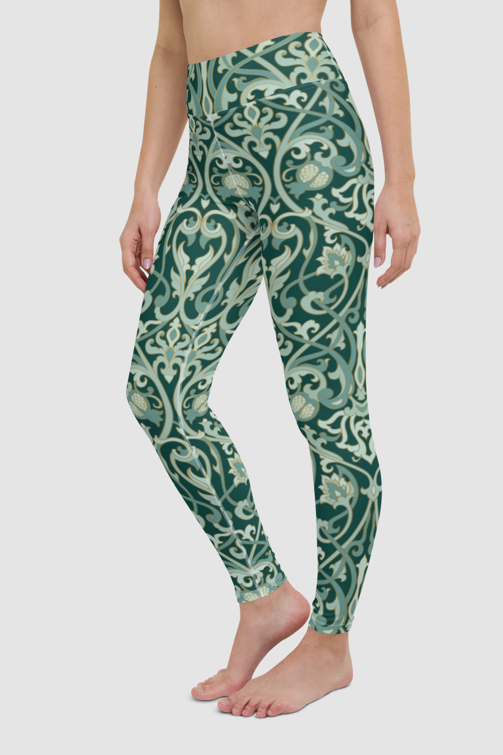 Ancient Wood Elf Women's High Waist Yoga Leggings