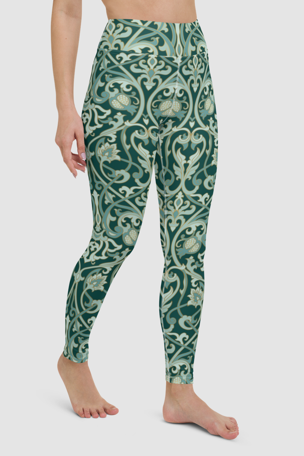 Ancient Wood Elf Women's High Waist Yoga Leggings