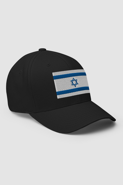 Israel Flag Closed Back Flexfit Hat