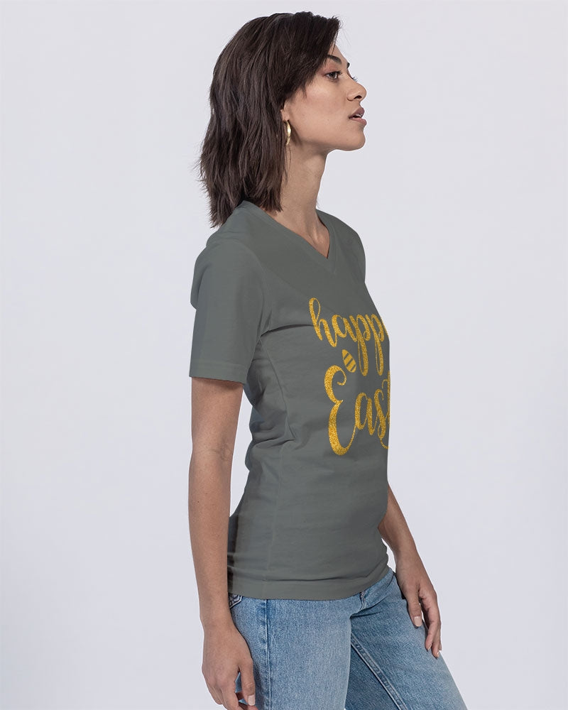 Happy Easter Women's V-Neck T-Shirt