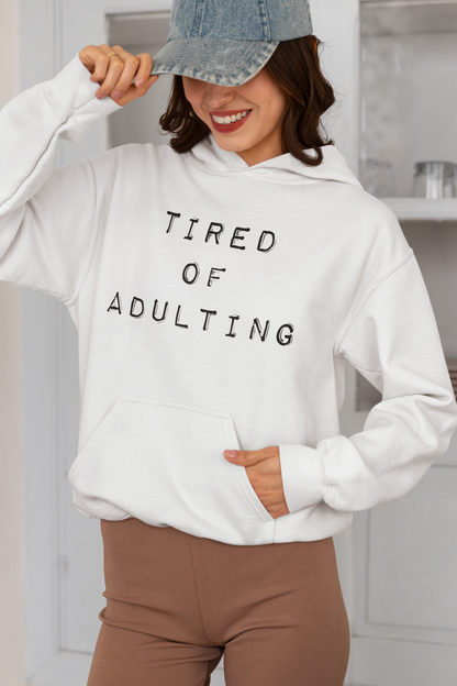 Tired Of Adulting Classic Hoodie