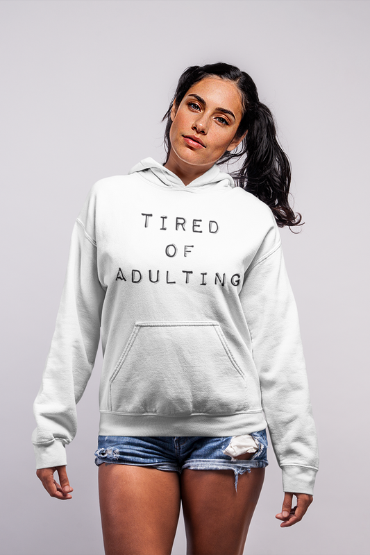 Tired Of Adulting Classic Hoodie