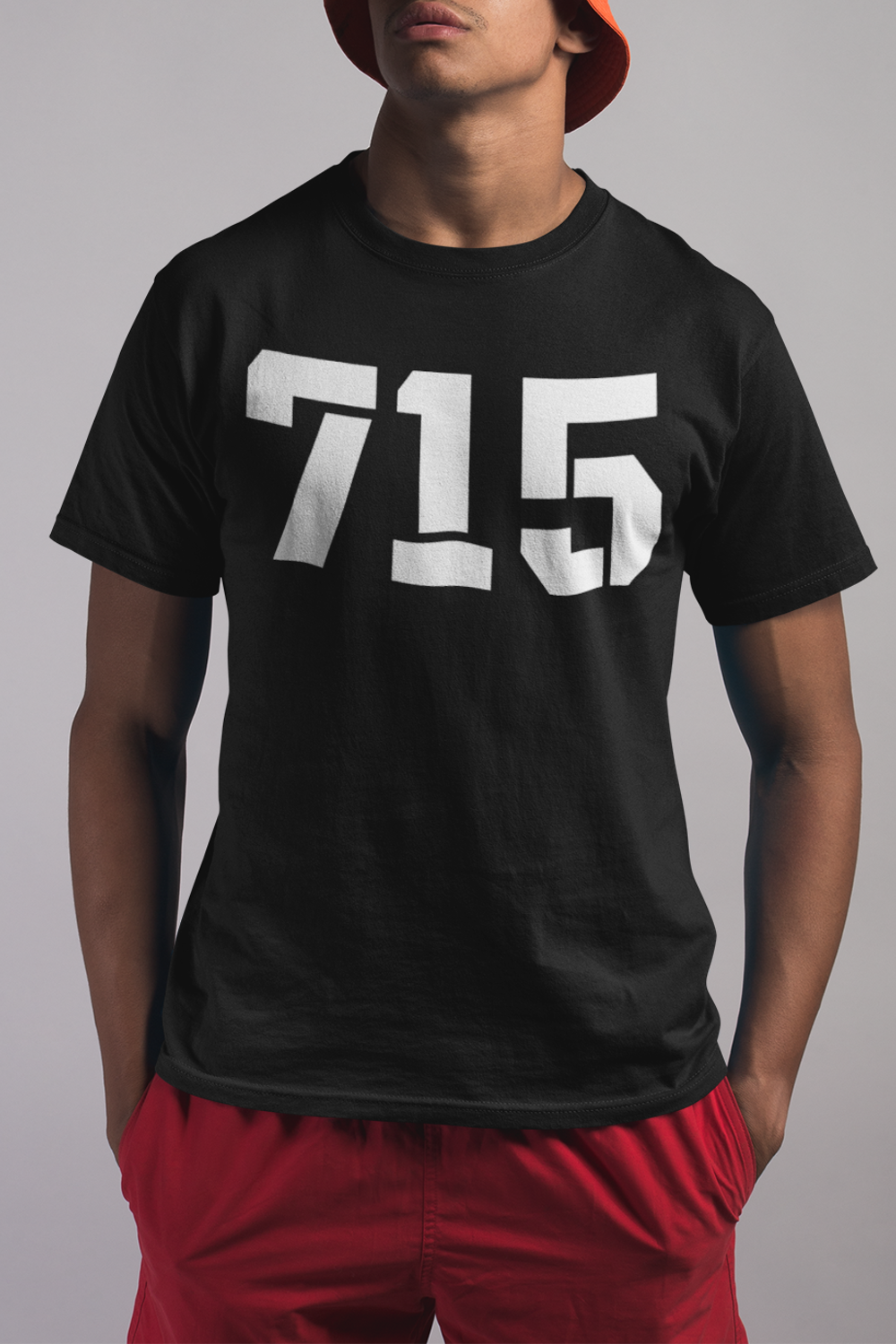 715 Crew Men's Classic Black T-Shirt by OniTakai