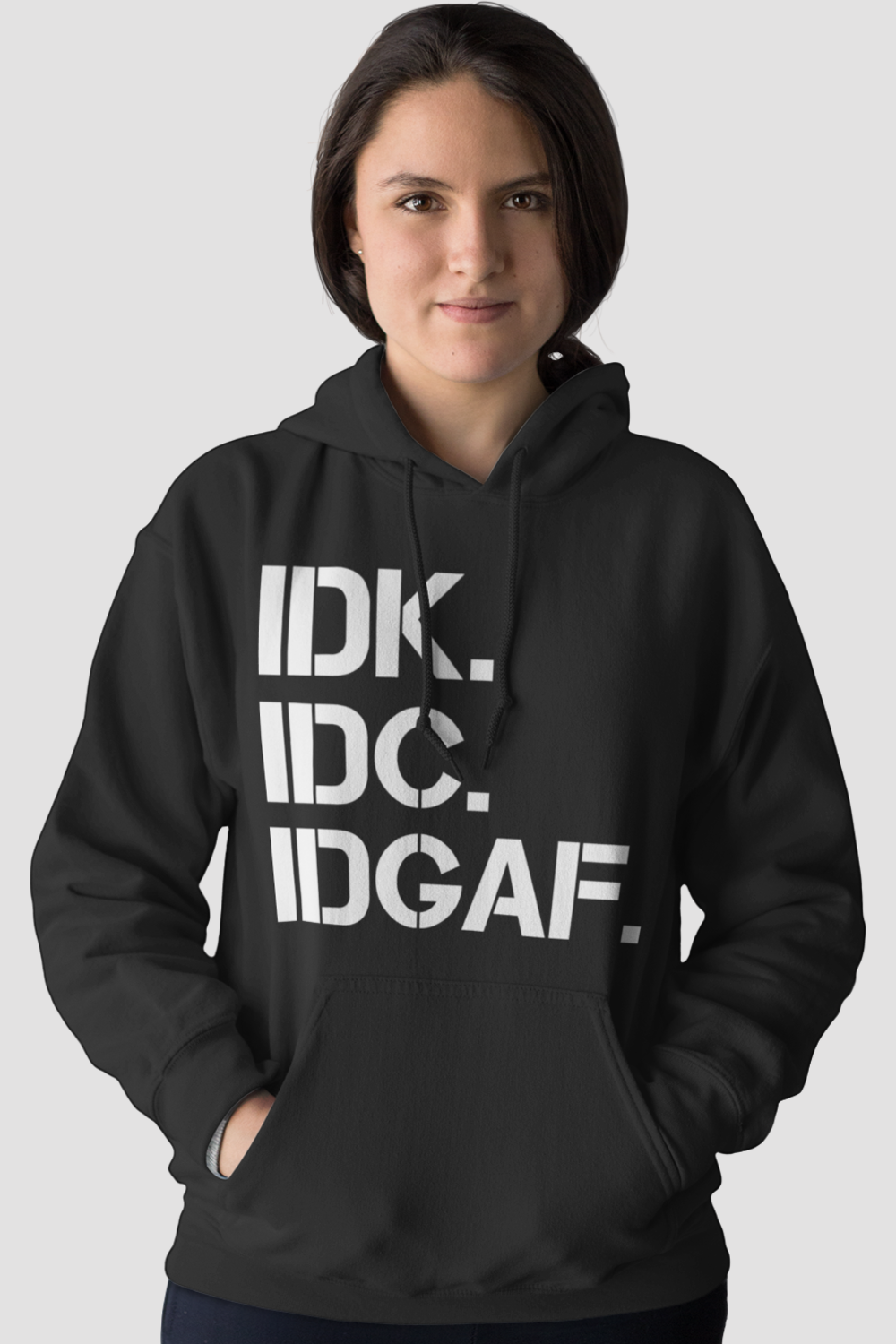 IDK IDC IDGAF Women's Classic Hoodie